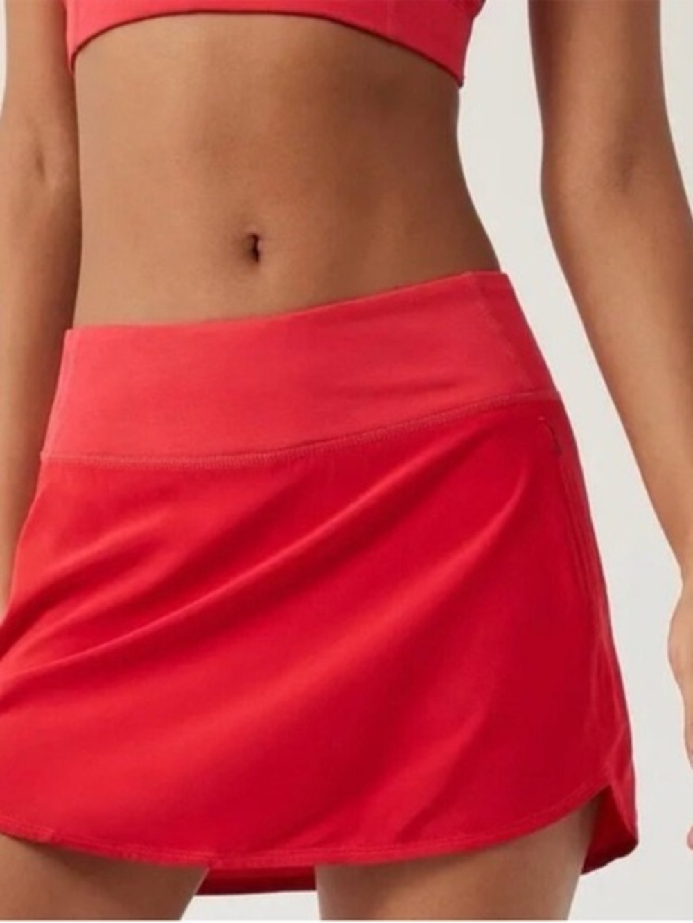Outdoor Voices Red Performance Skort
